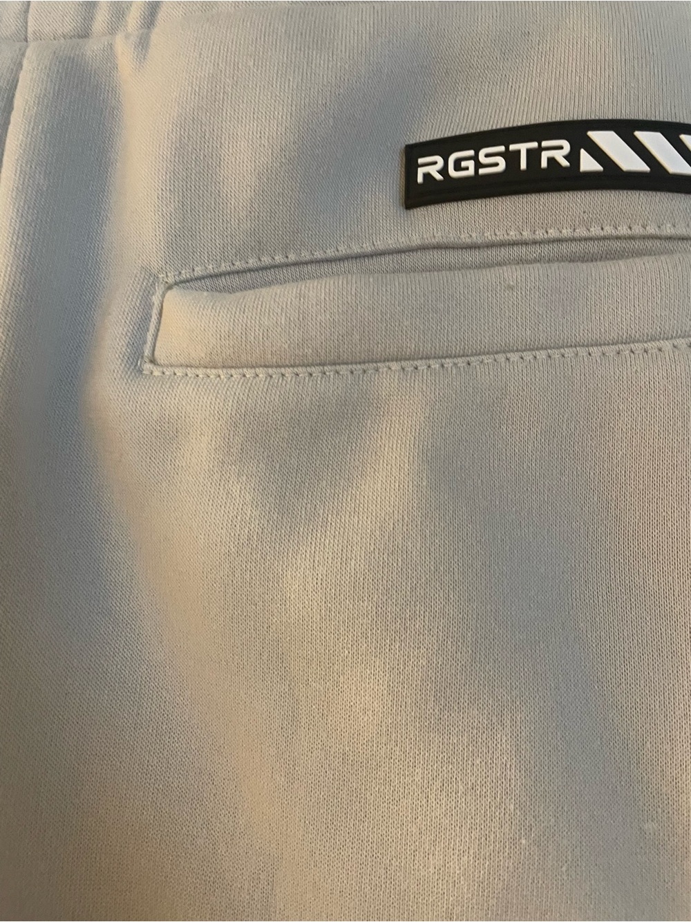 RGSTR Men's Tan Sweatpants with Drawstring Waist and Pockets - Picture 3 of 5